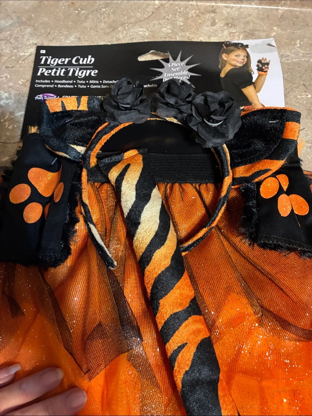 Halloween cute tiger